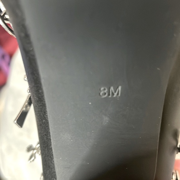 ✨🆕Dolls Kill Shoes!BN!NEVER WORN!Idol Worship Charm Boots Sz 8 SOLD OUT! - Picture 3 of 9